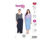 Schnittmuster burda easy - Shirt 5731 - Plus Size